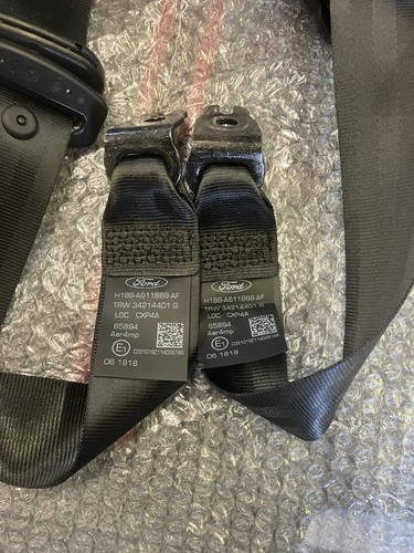 Ford Fiesta Mk8 5 Door Full Set Seat Belts seatbelts - Picture 4 of 5