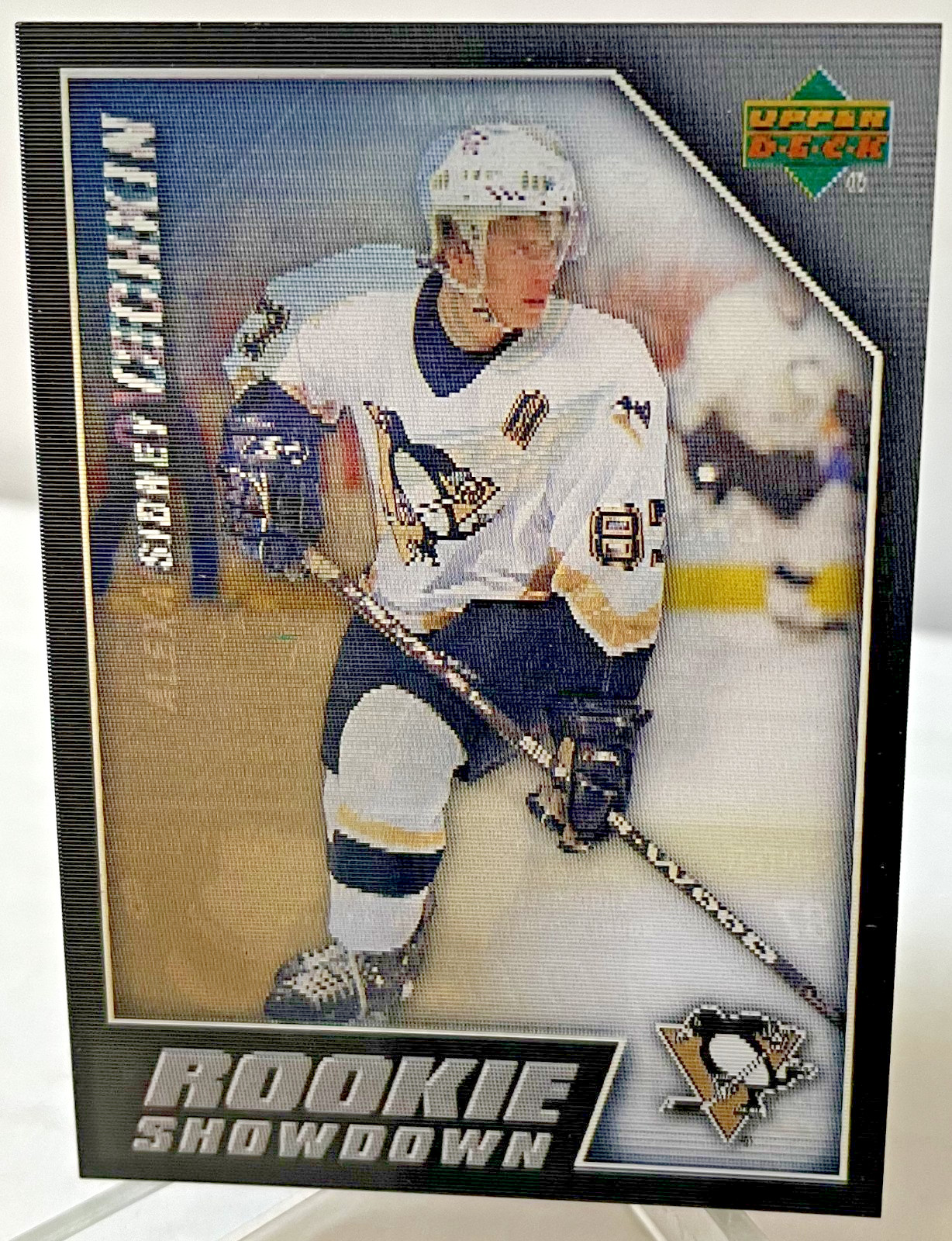 2005-06 Upper Deck Sidney Crosby Alex Ovechkin Dual Showdown Rookie 3D #RS-SCAO