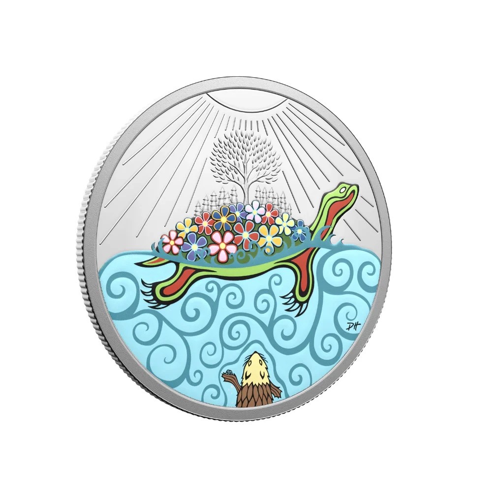 Turtle Island 1 Oz Fine Silver Coin