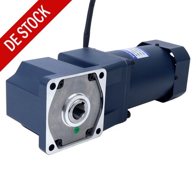 00W 220VAC 1.8-27RPM 47Nm 104mm w/ Gearbox Single-phase AC Variable Speed Motor