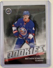 2026 UD National Hockey Card Day Matthew Schaefer Black Victory Rookies V-9 SP