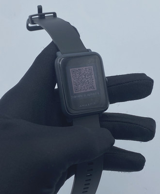 Amazfit Bip S Lite 42mm Schwarz (A1823) Smartwatch DEFEKT Display zeigt schlecht