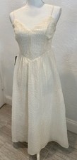 ASTR The Label Sun Dress Cream Colored Maxi Dress from Nordstrom's - SZ S NWT