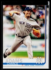 Chance Adams RC - 2019 Topps #98 - New York Yankees