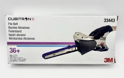 3M Cubitron II File Belt, 1/2'' X 18'' 36+ grit, 33443 10 Per Box