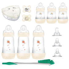 Newborn Essentials Anti-Colic Baby Bottle  Pacifier Set 6 Easy Start Bottles 5