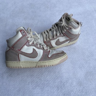 Nike Dunk Hi 1985 Barely Rose Denim Sneaker DQ8799-100  size 7 EUR 40 UK 6