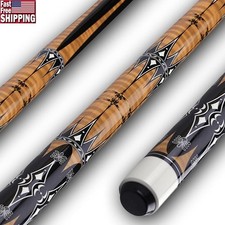 13mm Billiard Pool Cue Stick 1/2 Maple Billiard Pool Stick House Bar 58'' 20 oz