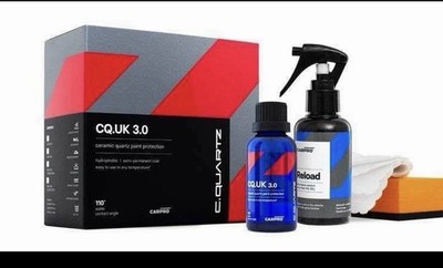 CARPRO CQUARTZ UK 3.0_50ml Kit w/Reload - Ceramic Coating, Quartz Nanotechnology