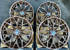 20" Bronze CR7 Alloy Wheels Fit Bmw 5 6 Series G30 G31 G60 G60 G32 5x112 Only Wr