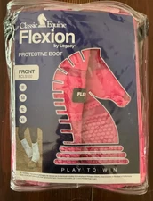 NEW Classic Equine Flexion Protective Front Boots PINK Horse Horses Riding Large