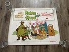 Rare Vintage 1973 Disney WDP Robin Hood Original Movie Poster 28”x22”