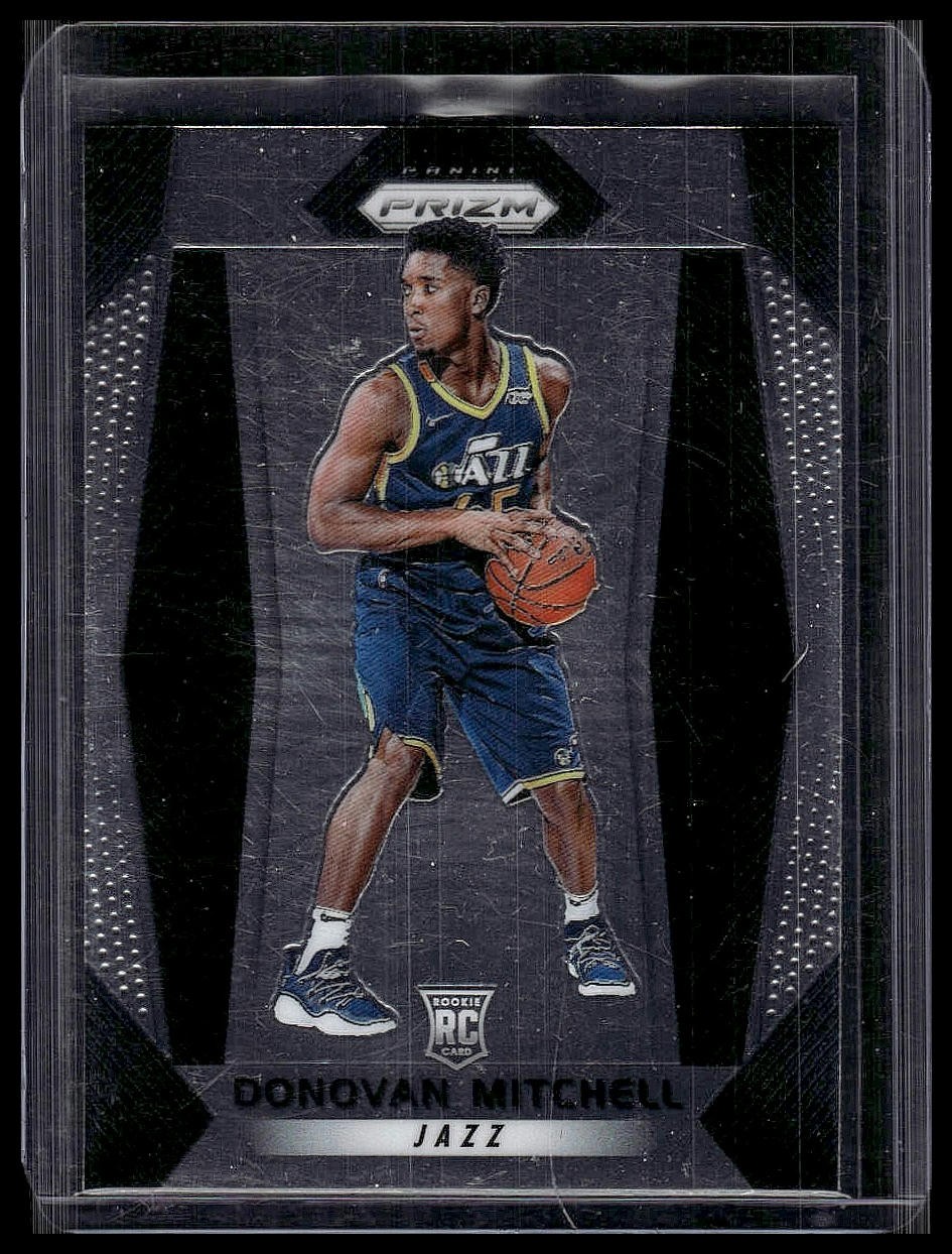 2017-18 Panini Prizm / #117 / Donovan Mitchell ROOKIE