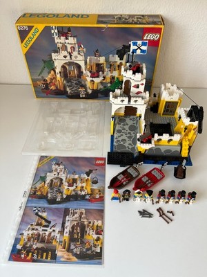 LEGO PIRATES: ELDORADO FORTRESS (6276) - 100% COMPLETE - BOX + BLISTER TRAY