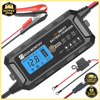 LadegeräT Lifepo4 12V 5A FüR Autobatterien LKW Motorrad Boot Schiffsakku
