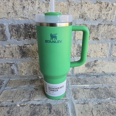 Stanley 40oz Stainless Steel H2.0 Green Flowstate Quencher Tumbler NWOT