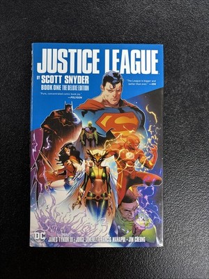DC Justice League Scott Snyder Book One Deluxe Edition HC 2019