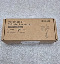 ELEGOO 3D Printer Hotend Kit Assembly 0.4mm Nozzle