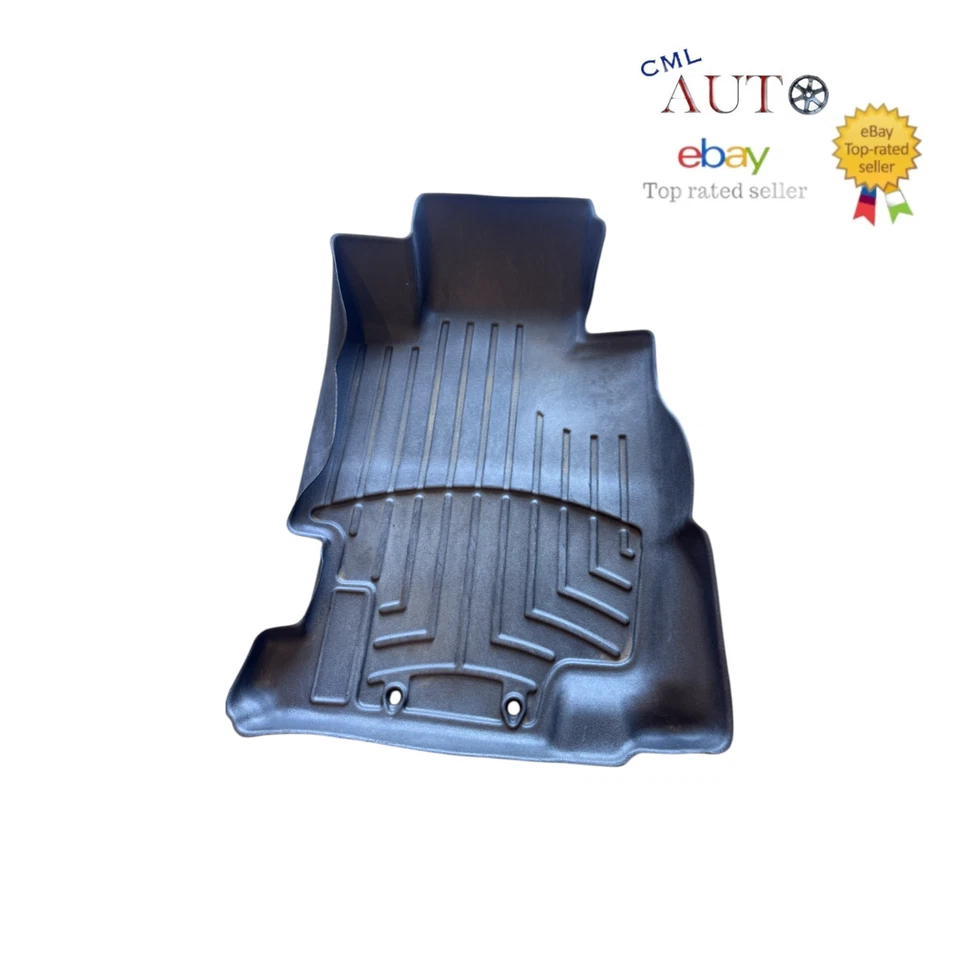 Forro de piso WeatherTech para Acura TL 2004-2008 - 1ª y 2ª fila, negro Foto 2 de 4