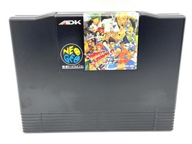 Neo Geo AES  World Heroes 2 JET ROM Cartridge ADK Tested from JAPAN