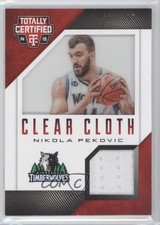 2014 Panini Totally Certified Clear Cloth Jersey Red /299 Nikola Pekovic #85 0f8