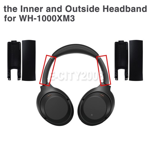 WH-1000XM3 Side Cover Slider Parts Kit Loop Headband Replace for Sony Headphones - Picture 34 of 36