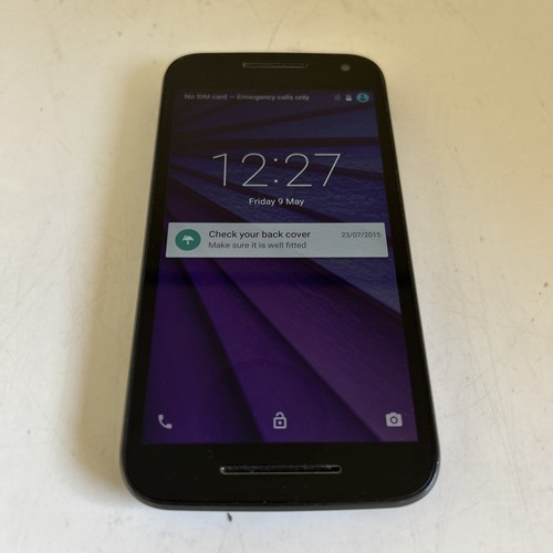 Motorola Moto G 3rd Gen XT1541 8GB Vodafone Black DK321 - Picture 3 of 9