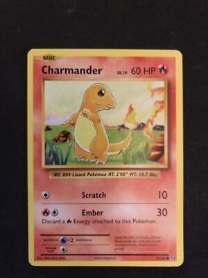 Charmander 9/108 - Evolutions - Common - Pokemon Card TCG - LP