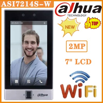 Dahua ASI7214S-W WiFi Standalone Fingerprint Face Recognition Access Controller