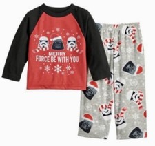 Jammies for Families STAR WARS Pajama Set BOY  S 2T DARTH VADER Stormtroopers PJs