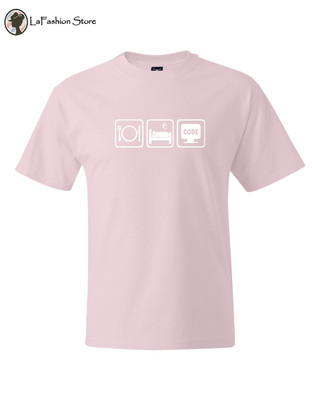 Eat Sleep Code Cool Computer Geek Programmer Coding T-shirt