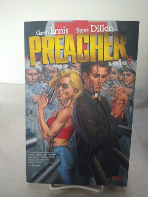 Preacher Book Two Trade Paperback Garth Ennis Steve Dillon DC/Vertigo Comics New