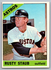 1966 TOPPS #106 RUSTY STAUB ASTROS