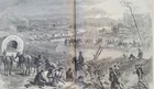 New ListingHarper's Weekly 12/10/1864 Sherman's March Through Georgia / Union Refugees GA