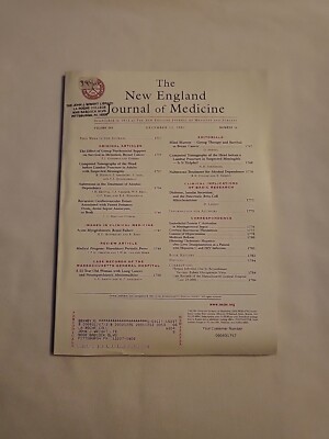 2001 December 13, New England Journal of Medicine, Renal Failure, (CP366)