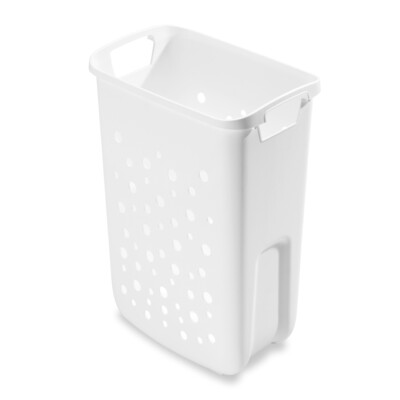 Hailo Wäschebehälter 1126889 weiß 33 L Laundry Area Wäschekorb groß Ersatz