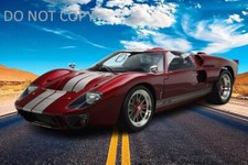 1966 Ford GT40 MK II Premium Photo Print Wall Art Various Sizes