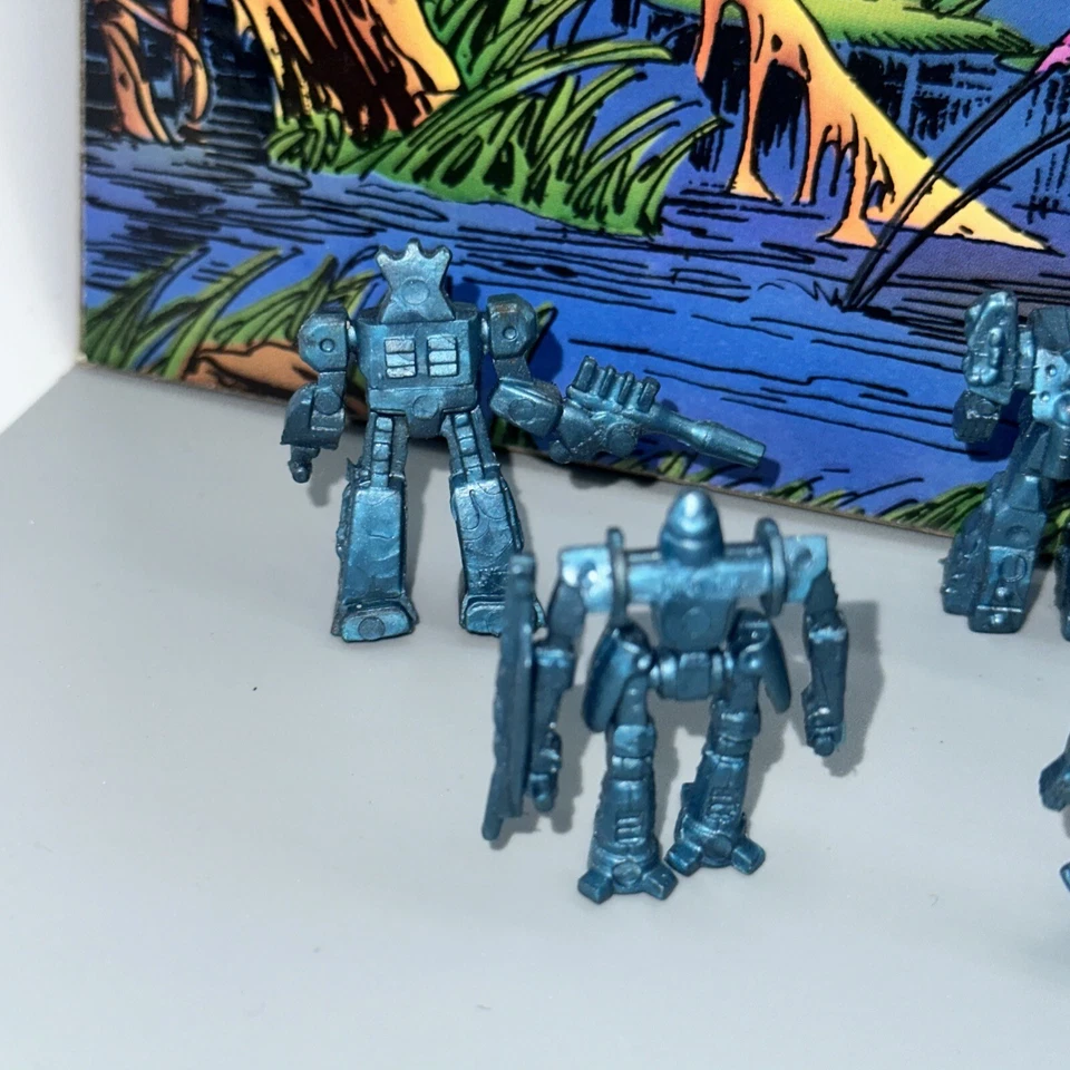 G1 Tyco Transformers Electric Train Parts Lot vintage 10 mini decoys Hasbro - Image 3 of 4