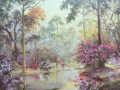 Robert Malcolm Rucker Canvas: ''Louisiana Landscape''