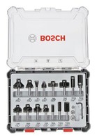 Bosch ZubehöR FräSer-Set - 6 Mm, 15-Teilig - 2607017471