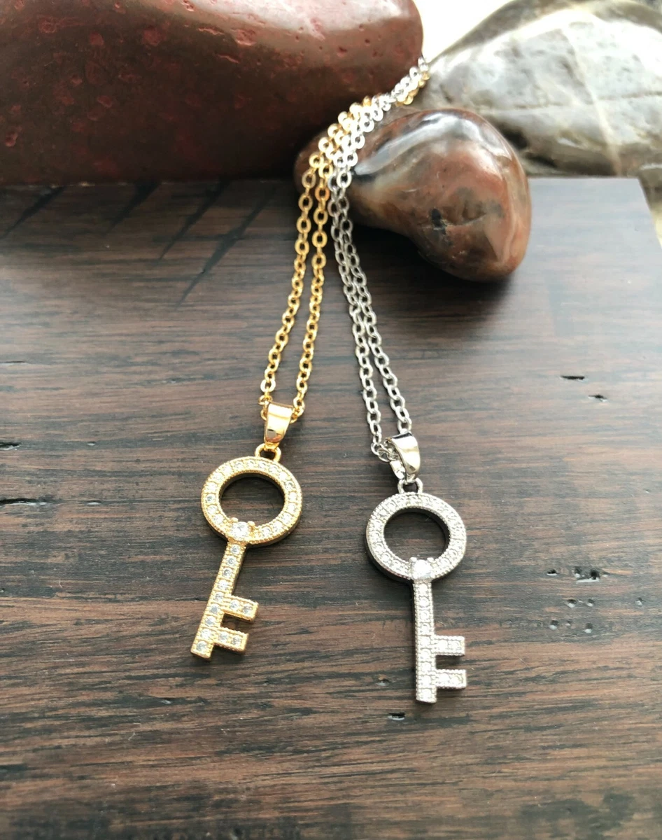 Dainty 2024 key necklace