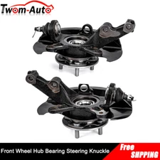 Front Steering Knuckle & Wheel Bearing Assy Hub for 2003-2005 Honda Civic 1.7L