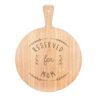 Reserved FüR Mama Pizza Brett Paddel Holz Mumie Muttertag Lustig