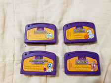 Lot of 4 Leap Frog LeapPad Leap 1 Game Cartridges Only