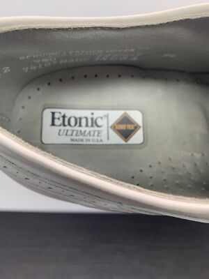 Etonic Ultimate White Leather Oxfords Wingtip Lace Up Golf Shoe Size US 9.5 D etonic | Shoes | Etonic Ultimate White Leather Oxfords  main image 4