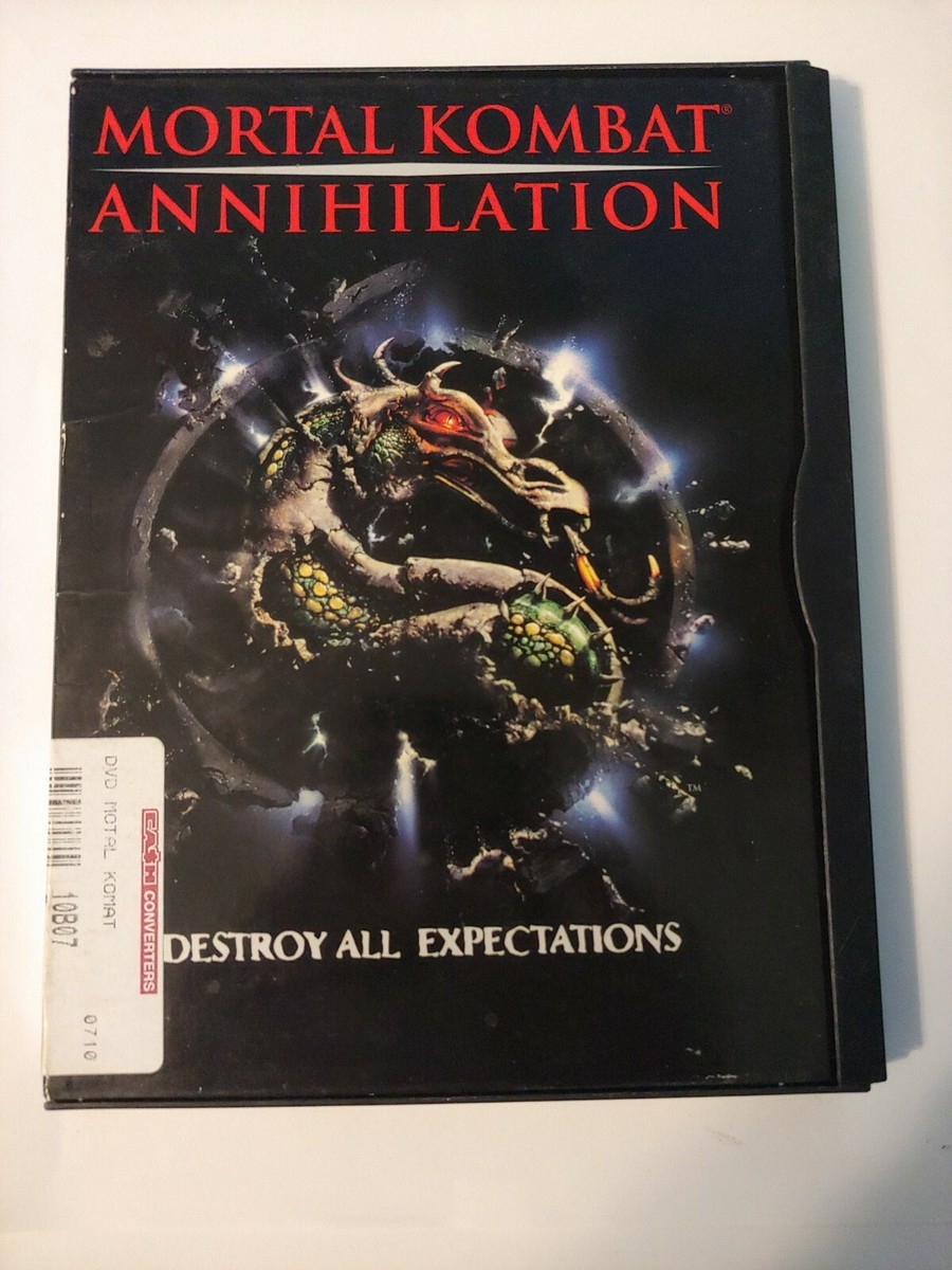 Mortal Kombat: Annihilation (DVD, 1997) 2 Pack Promo Wide Full