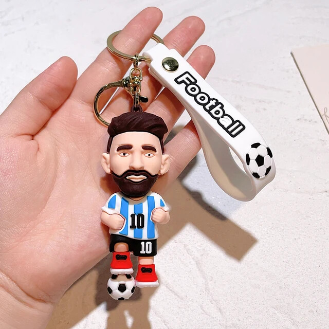 PORTER × POUR LES BEAUX MESSIEURS キーリング New Lionel Messi Keychain Key Rings Choice of Style
