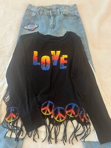 Lot Of 4 Girls Size 8 -10T Clothing Gap, Zara, Ralph Lauren ,Janie& Jack