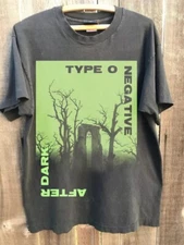 1998 Type O Negative Band After Dark Charcoal Cotton Unisex Tshirt Reprint