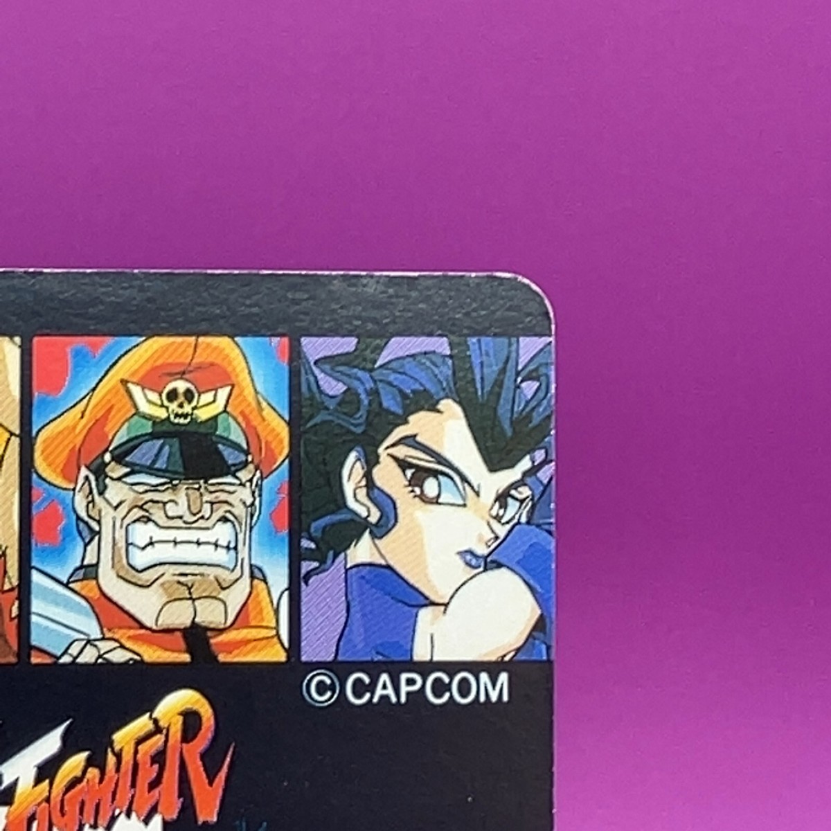 Vega Street Fighter 2 TCG Carddass Super Famicom Video Game Card